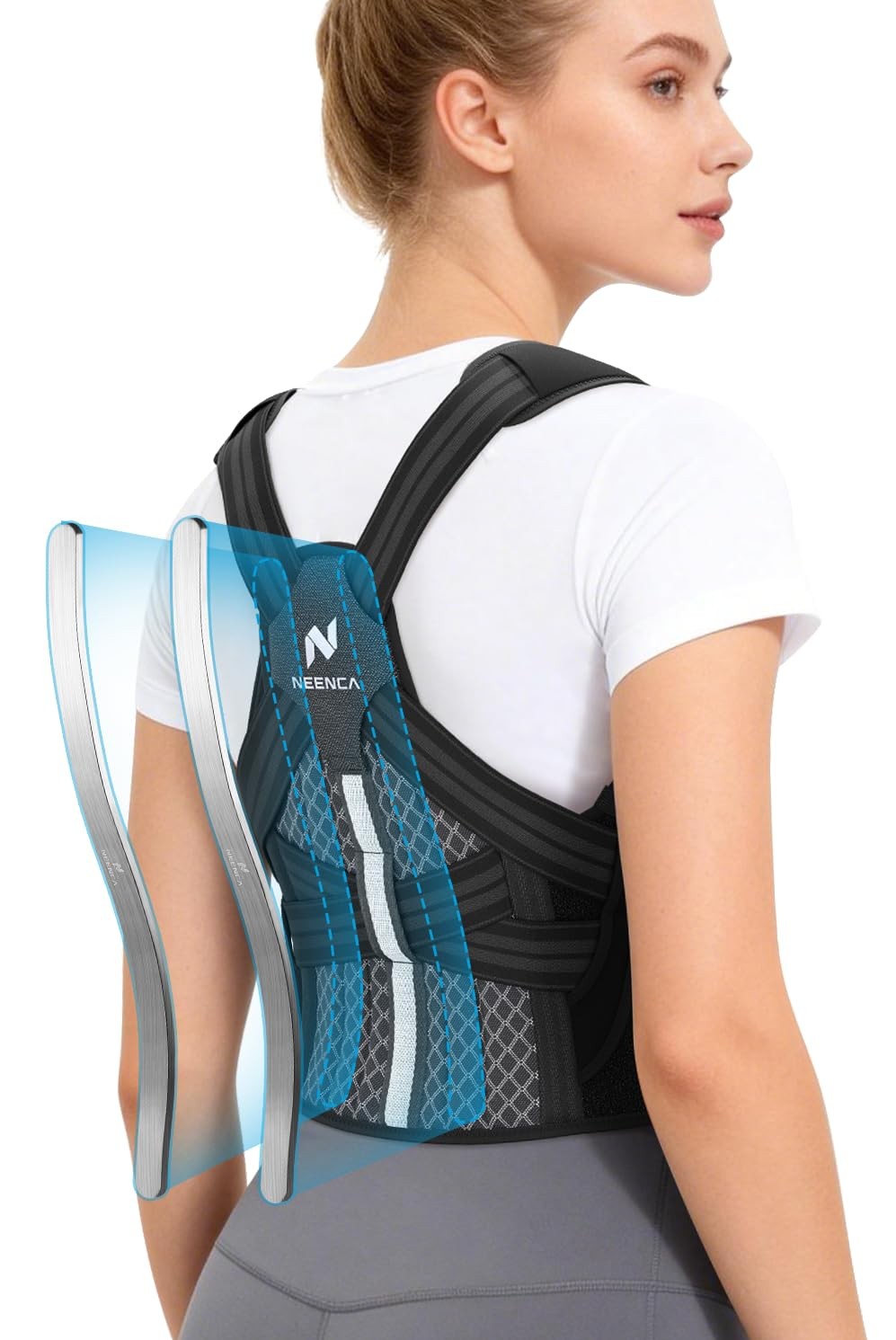 Professional Posture Corrector for Women & Men, Adjustable Medical Back Brace…