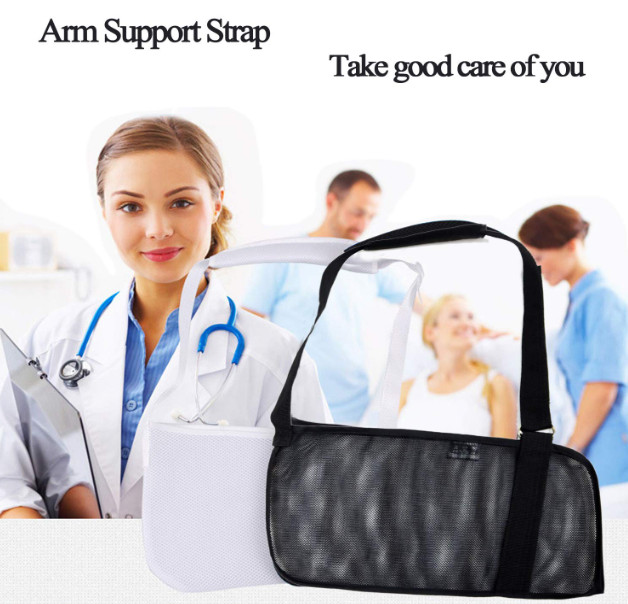 Breathable Mesh Arm Sling for Shower – Adjustable, Slings for Arm Torn Rotator C