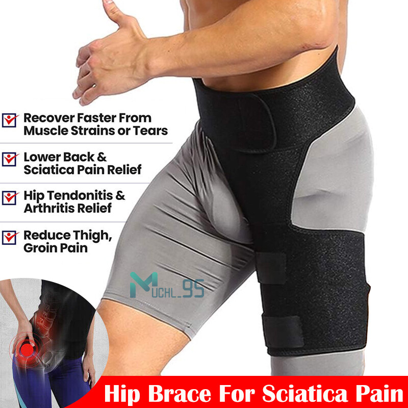 Hip Brace Compression for Sciatica Pain Relief – Sciatic Nerve Wrap Hip Brace