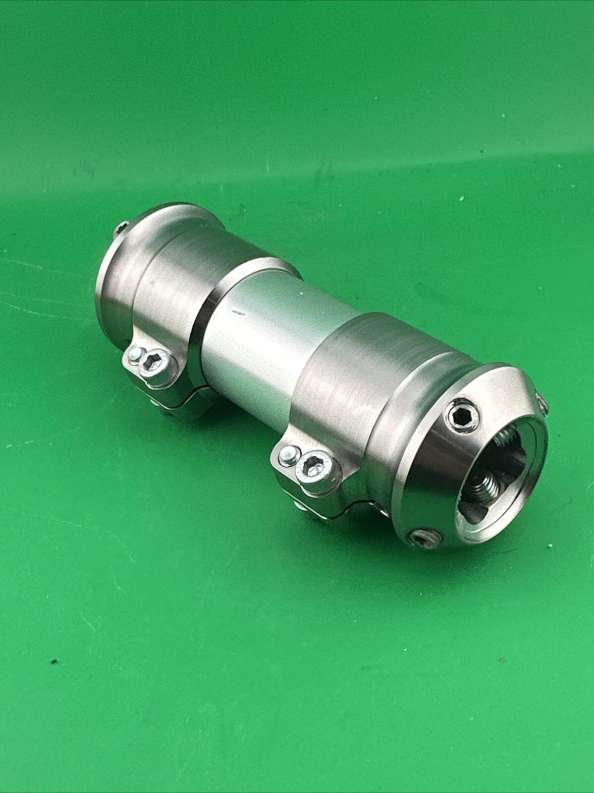 Bulldog TCA-402 Prosthetic Clamps W/ Pylon. Rare Large 40mm Diameter Parts.