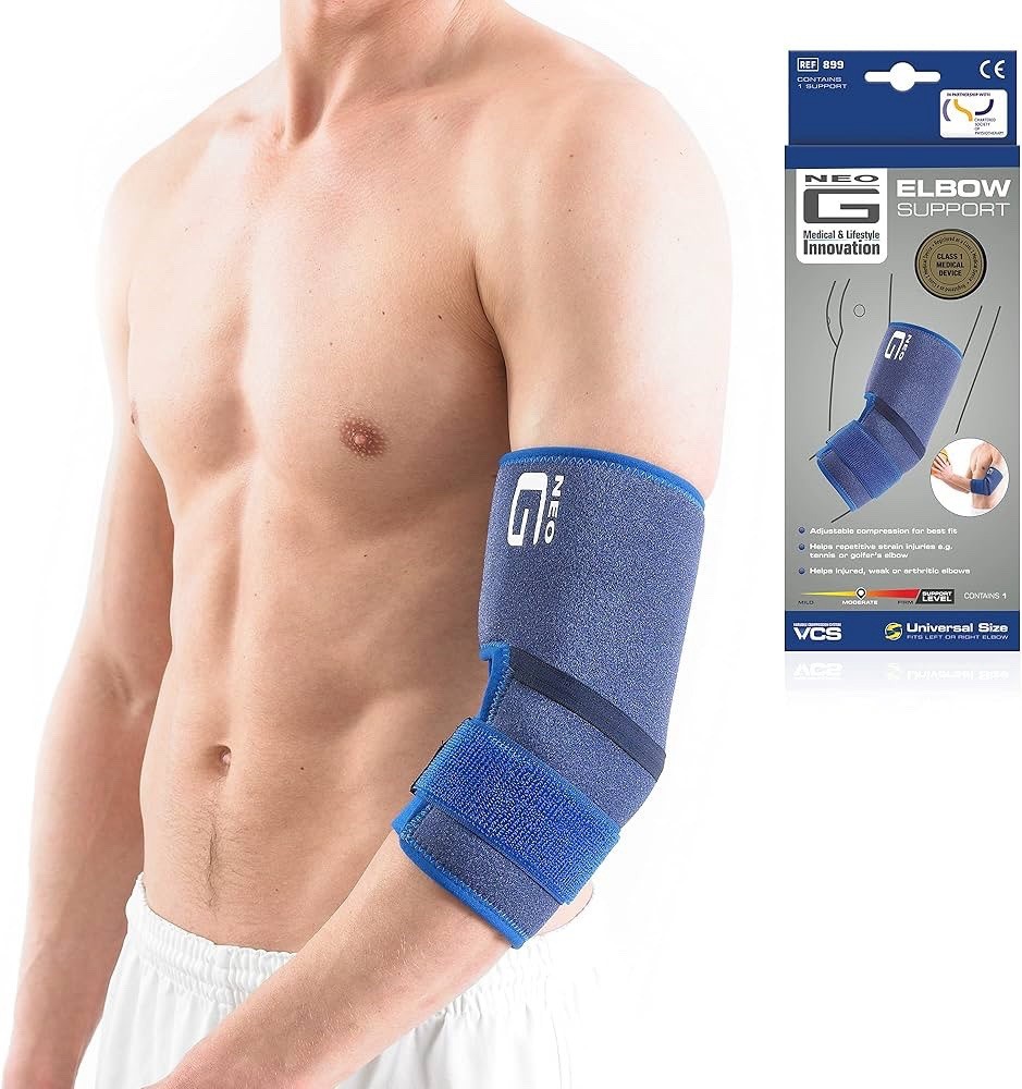 Neo G Elbow Support Brace – Class 1 Medical Device Adjustable Support Arthritis