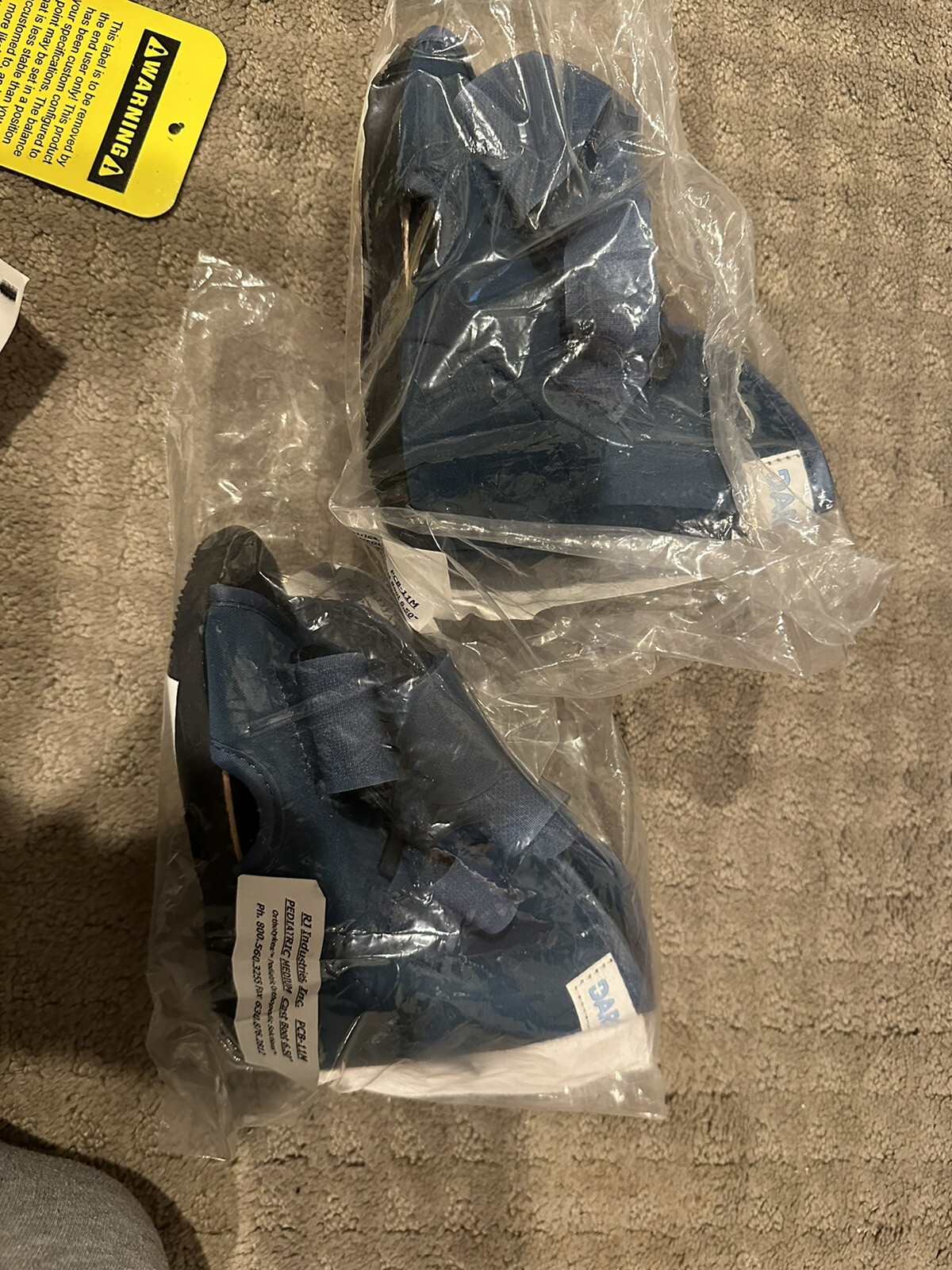 Darco Blue Pediatric Children’s Cast Boot Soft Shell NEW Sz Medium
