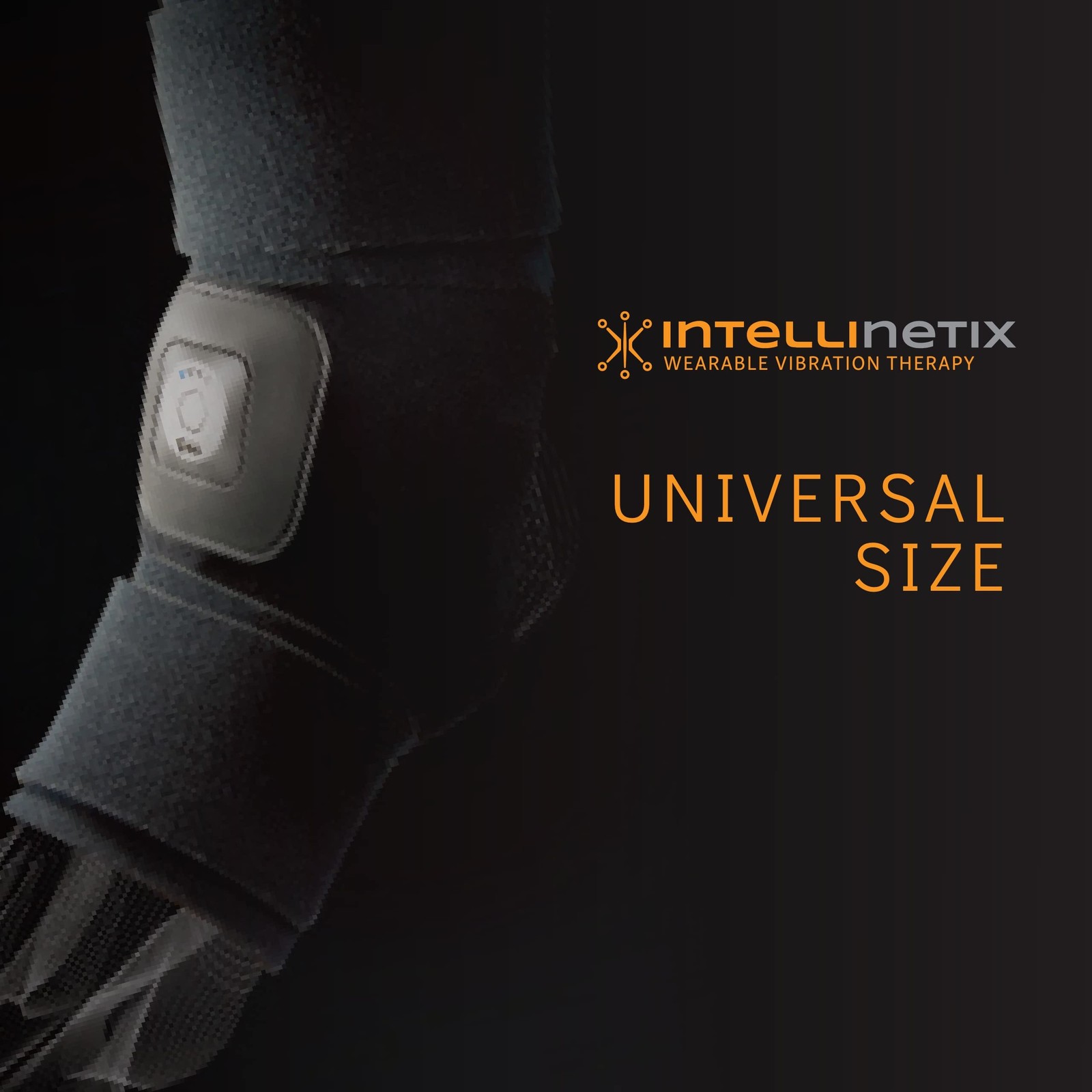 intellinetix Brownmed Universal Vibrating Therapy Wrap for Pain and Recovery