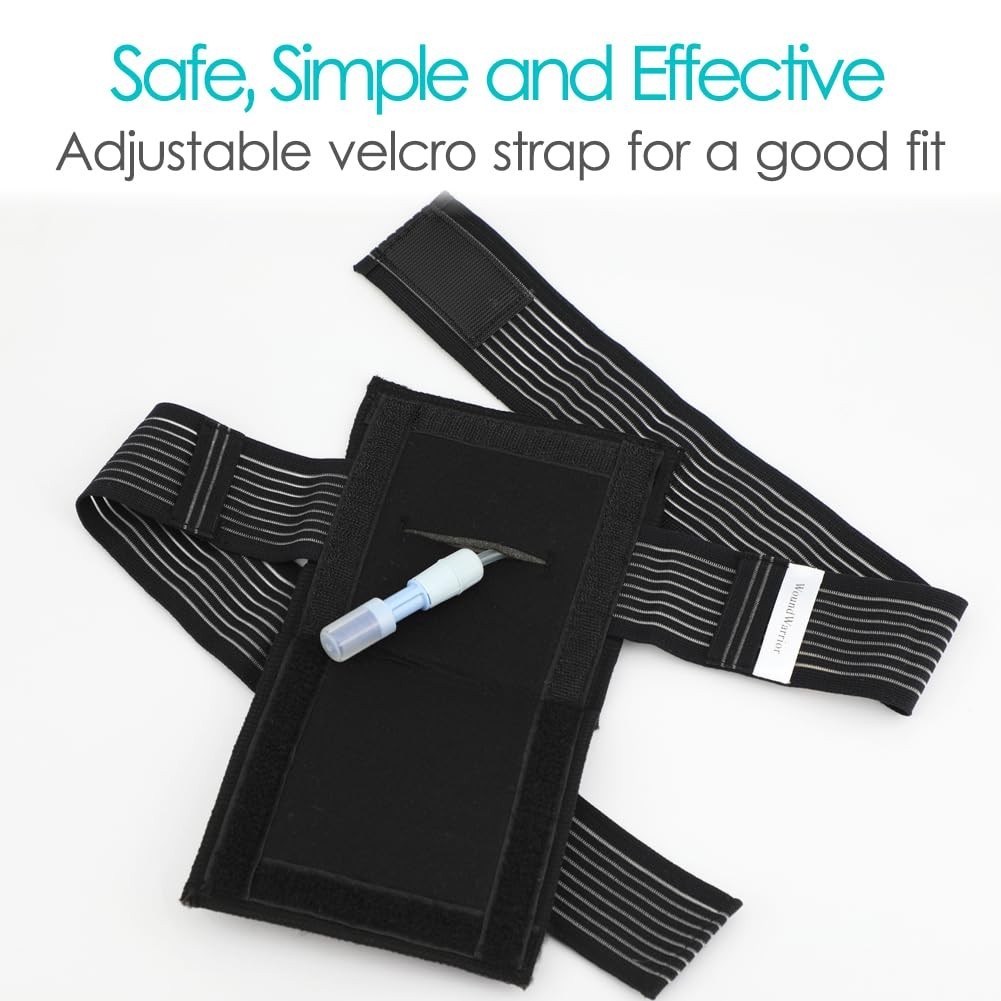 2 Pack Feeding Tube Belt – Breathable G-Tube Holder, Abdominal Support, No Tapin