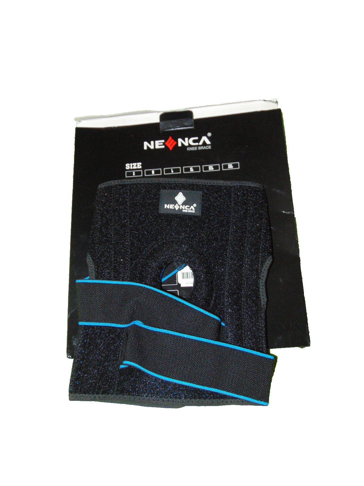 NEENCA Knee Sleeve Brace Large Black Support Stabilizer Open Patella