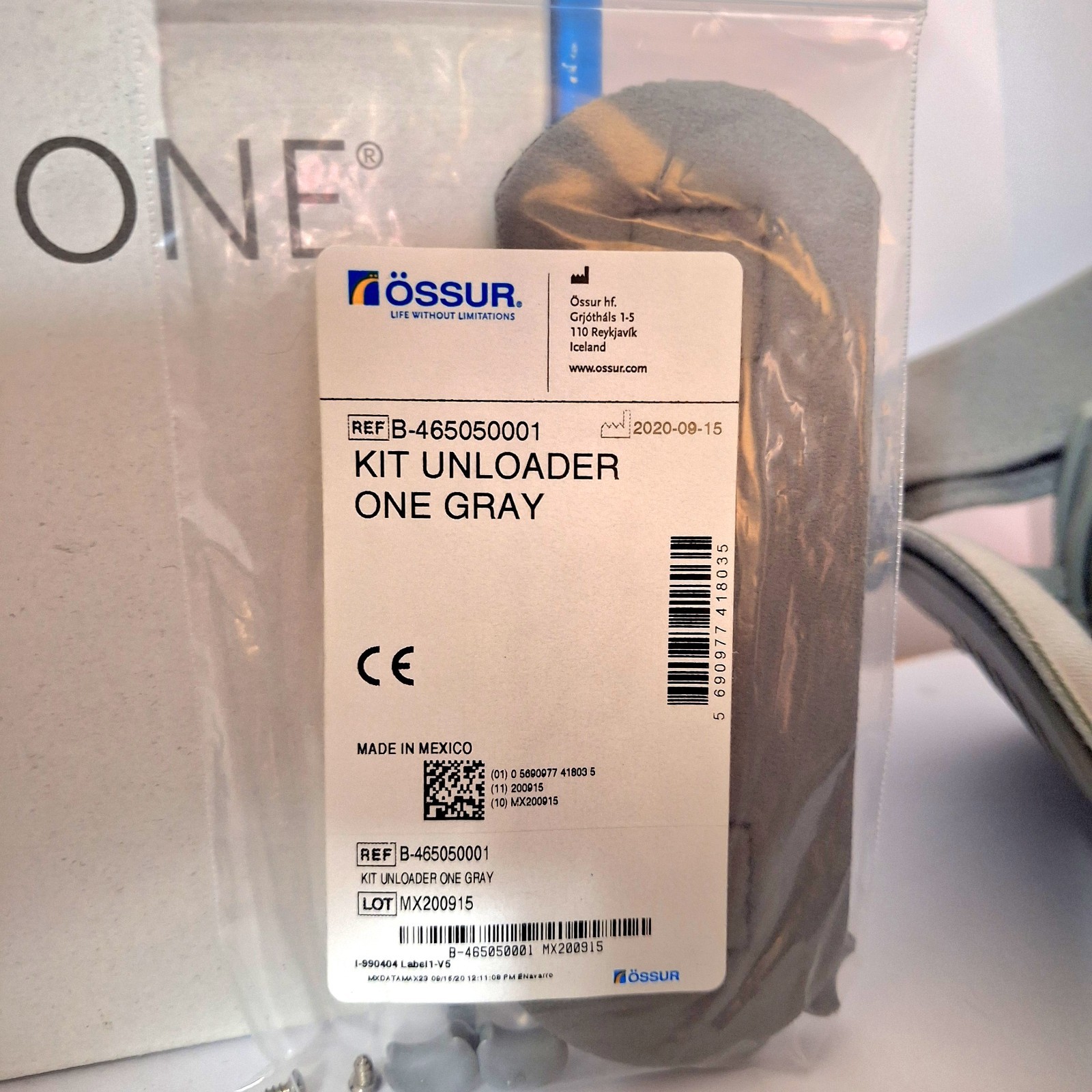 OSSUR Unloader U1 SMARTDOSING – Right Medial – SIZE Small