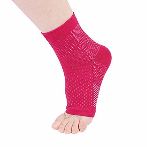 Best Ankle Compression Support Sleeve Plantar Fasciitis Socks Foot Swelling Pain