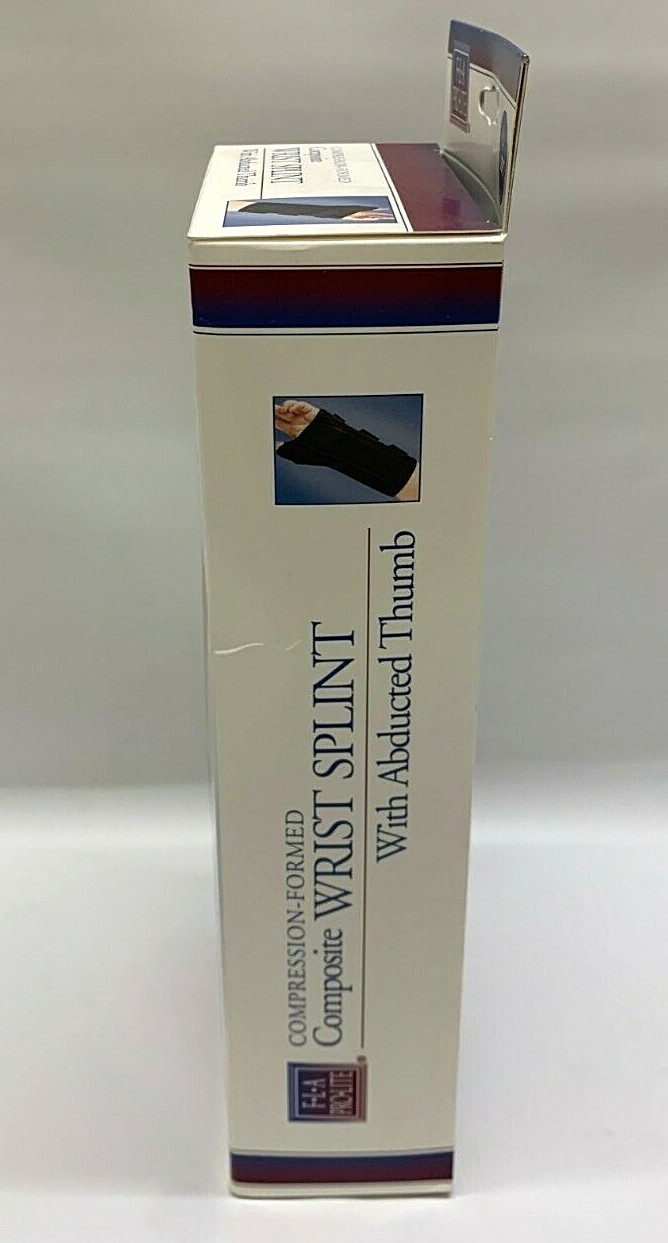 FLA Orthopedics ProLite Composite Wrist Splint with Abducted Thumb – Left – NEW