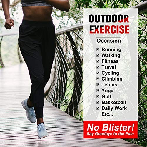 Merino Wool Compression Support Ankle Running Large-X-Large 6 Pairs Dark Grey