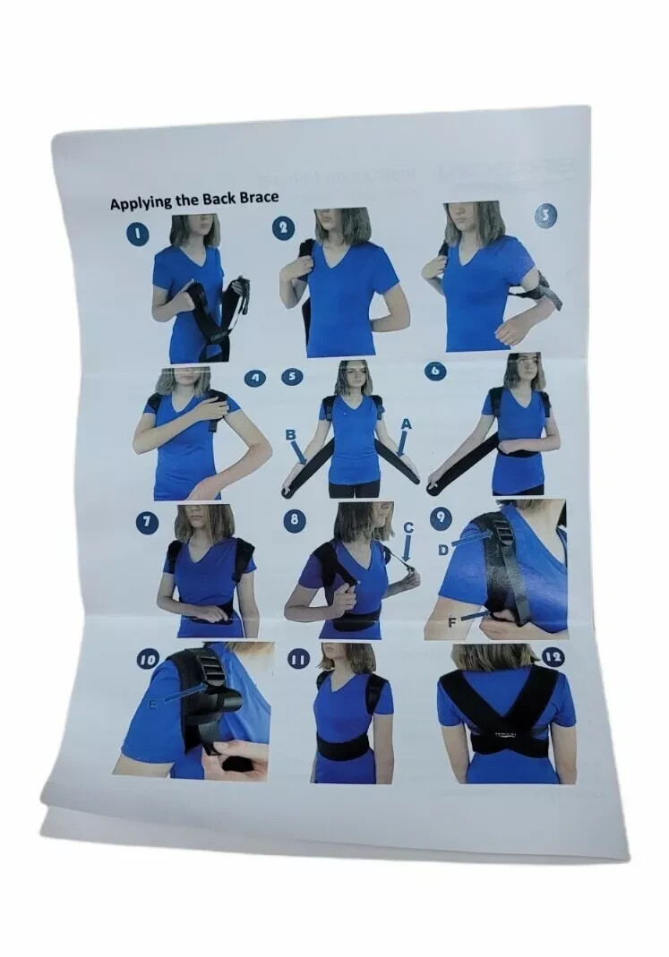 Brison Back Posture Corrector Clavicle Support Brace for Women & Men