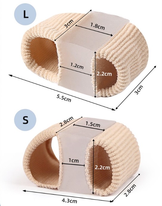Premium Elastic Toe Separators for Pain Relief & Alignment Bunion Corrector Pair