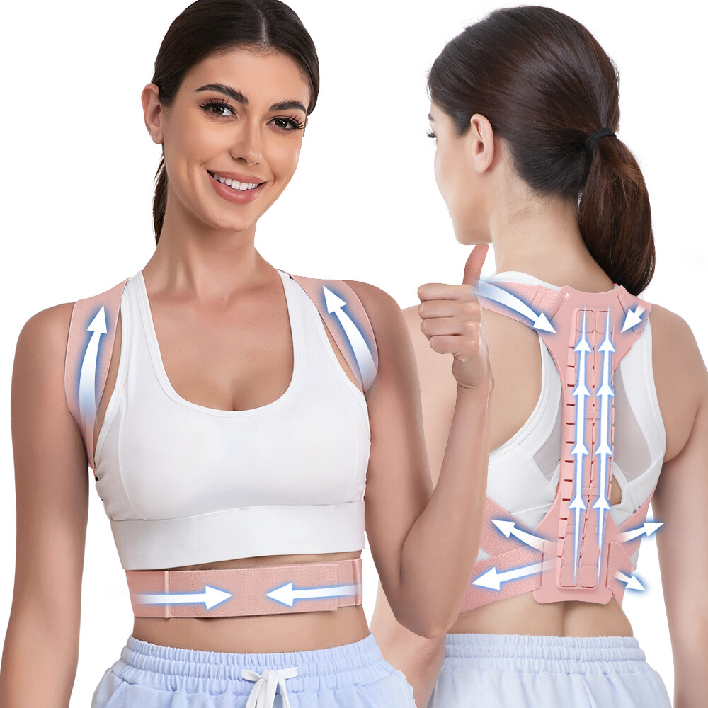 Posture Corrector Upper Back Brace Neck Shoulder Support Pain Relief Belt