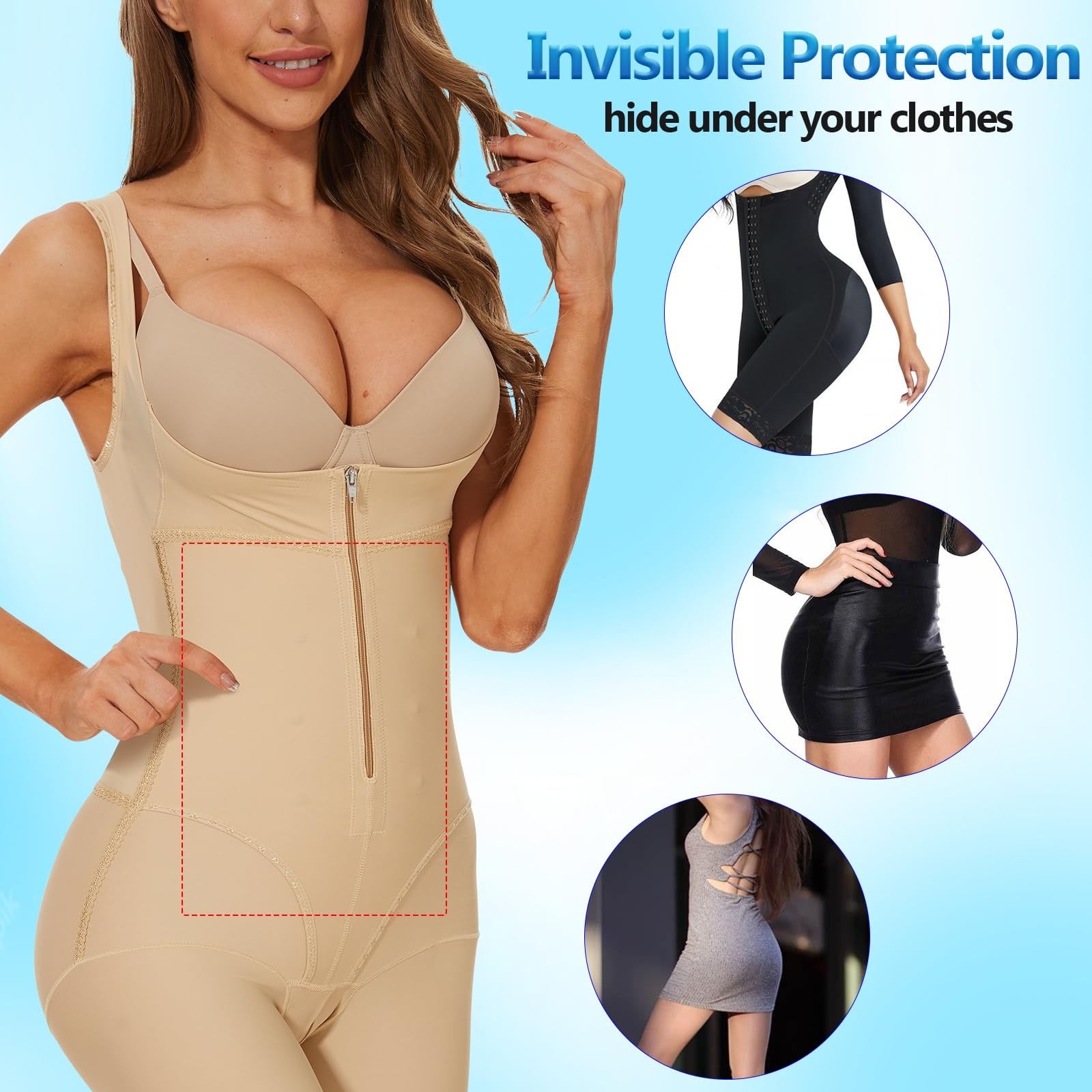 Lipo Foam Pads – 3 Pack Lipo Foams Post Surgery Post Surgery Ab Board for Fla…