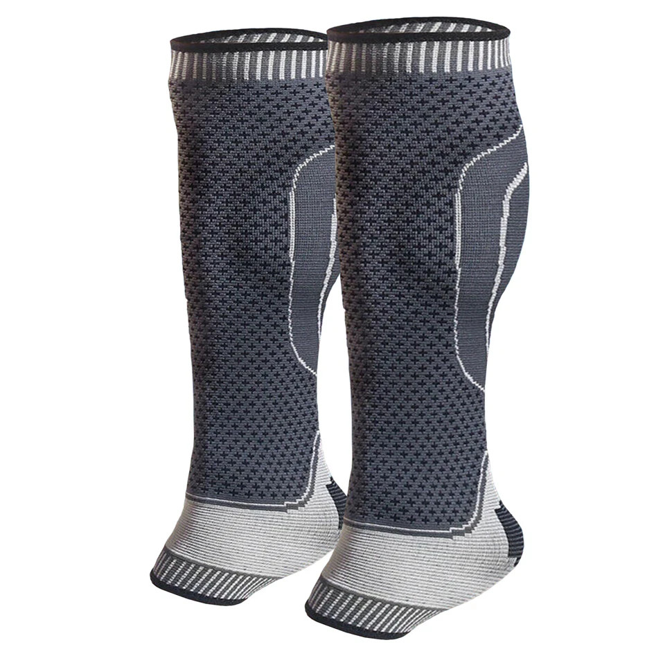 Calf Compression Sleeve Ankle Brace Leg Support Socks Foot Fasciitis Pain Relief