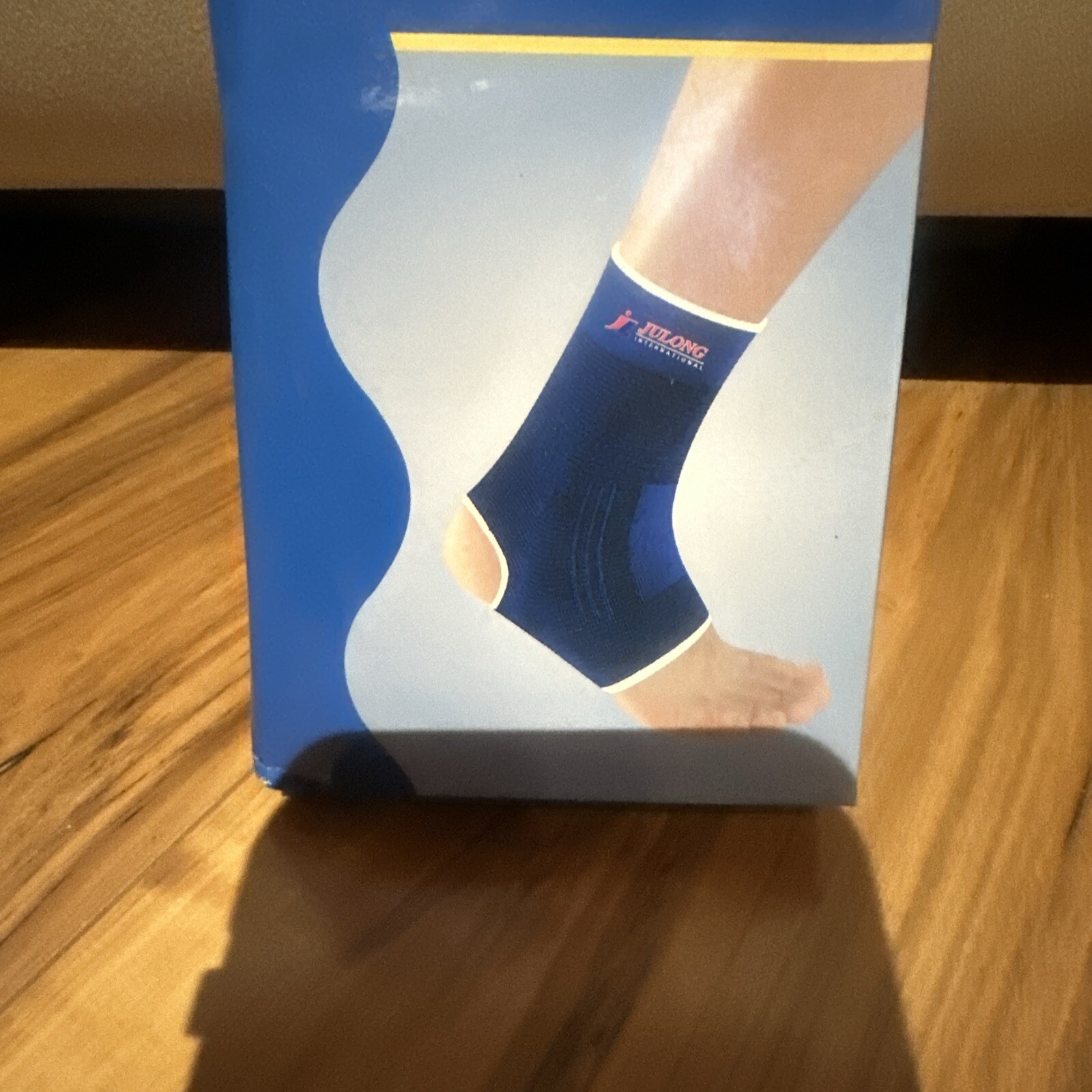 Ankle 2 Piece Brace Elastic Muscle Support Sports Pain Relief Foot Arthritis