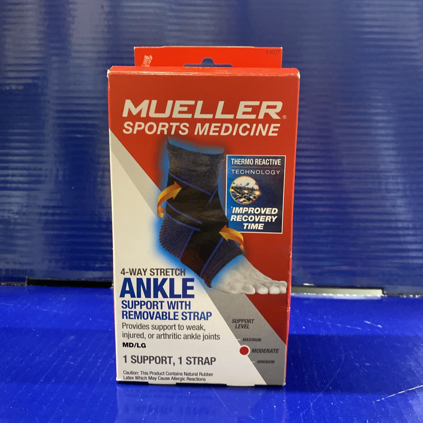Mueller Sports Medicine Ankle Support w/Removable Strap Med/Lg – E2B