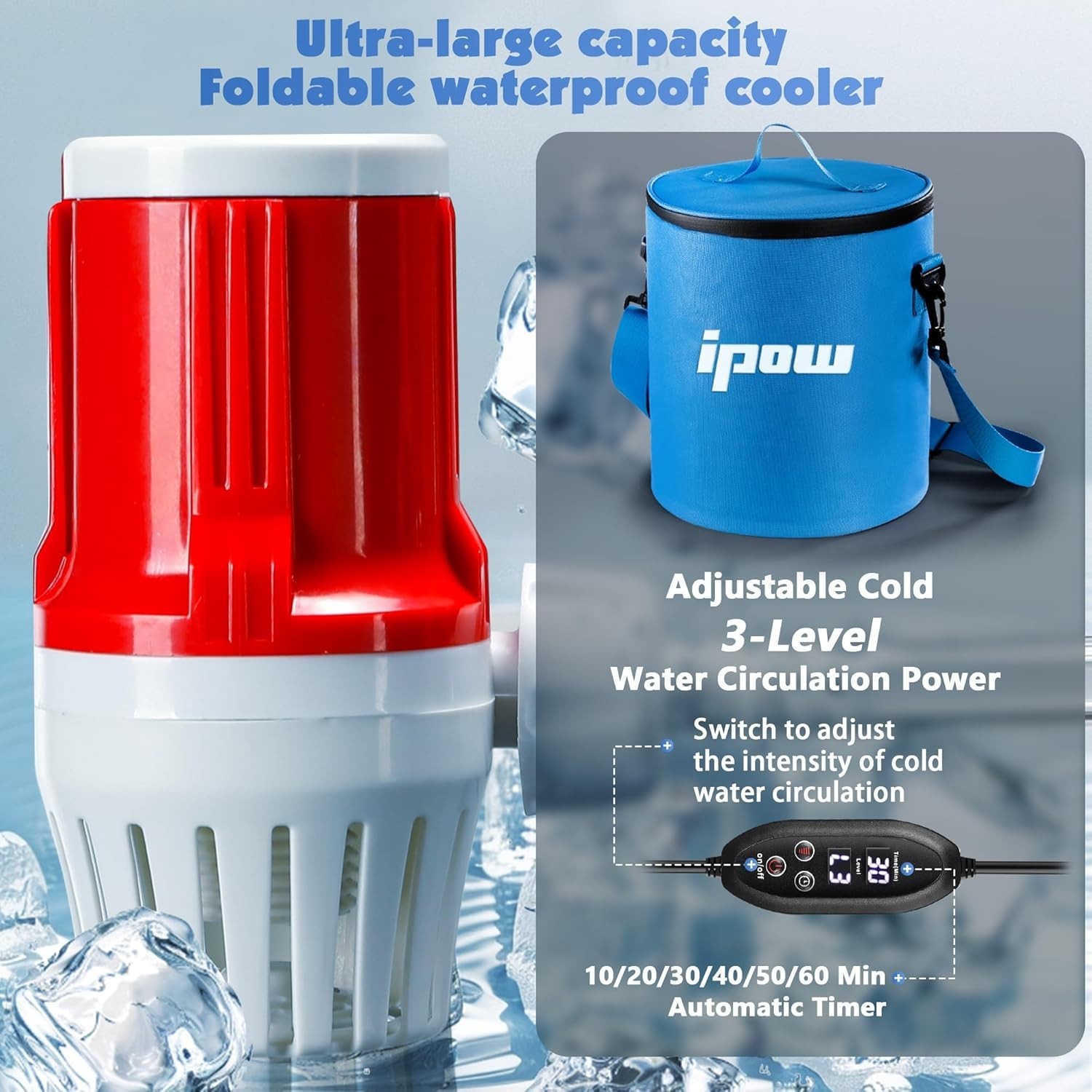 Cold Therapy Machine, Ice Machine for Knee Care After-Surgery, Knee