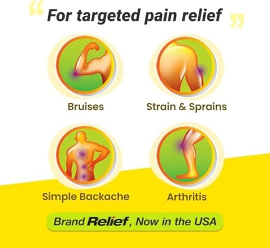Strong Pain Balm for Men & Women – Joint & Muscle Pain Relief 1.05 Ounce (30g)