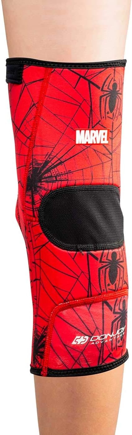 Marvels Spiderman Patella Knee Sleeve YOUTH