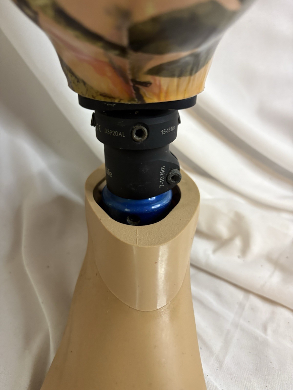 Custom Ottobock Right prosthetic foot, model 2C12