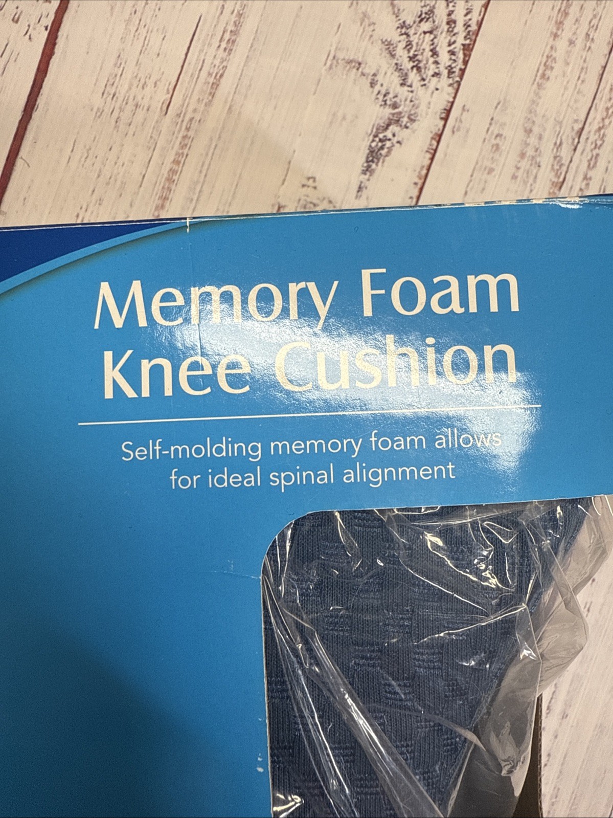 Carex Memory Foam Knee Pillow. Premium Quality Self Molding Memory Foam.