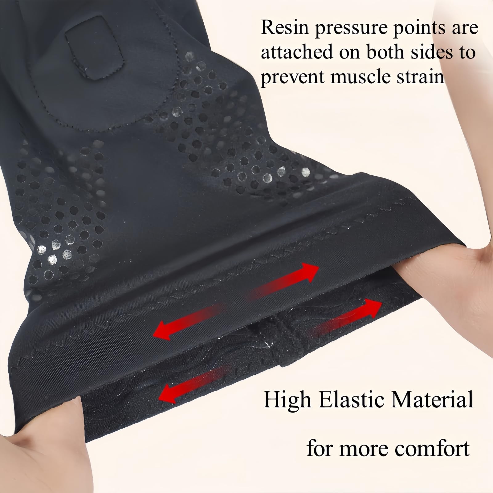 Arm Pads 1 Pair, Breathable, Soft Padded Protective Sleeves for Dancer, Plank…