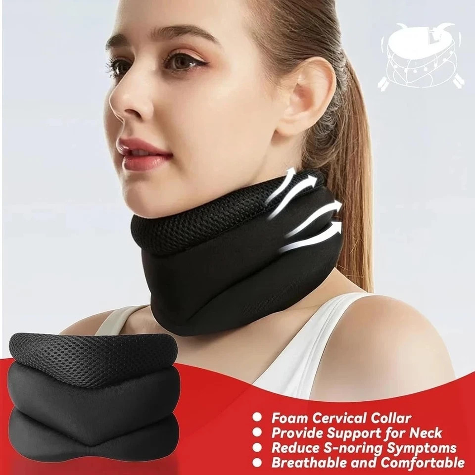 Vitavix Neck Support Pillow for Ergonomic Snoring Relief, Adjustable Cervical Al