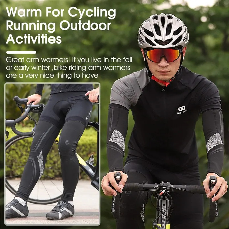 Warm Leg Sleeves Running Fitness Sports Gear Autumn Winter Plus Velv