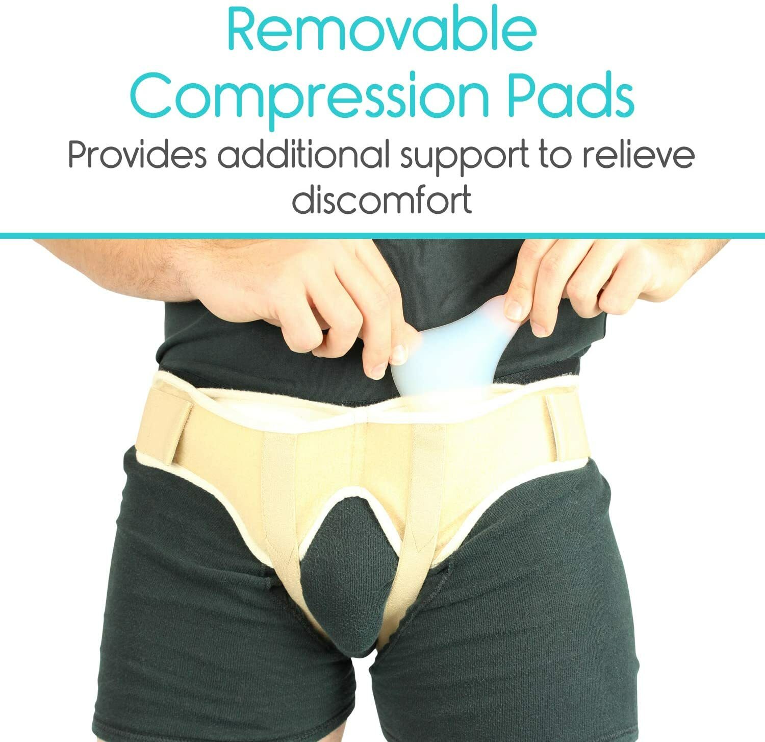 \Hernia Belt -Support Truss for Single/Double Inguinal or Sports ALL SIZES//