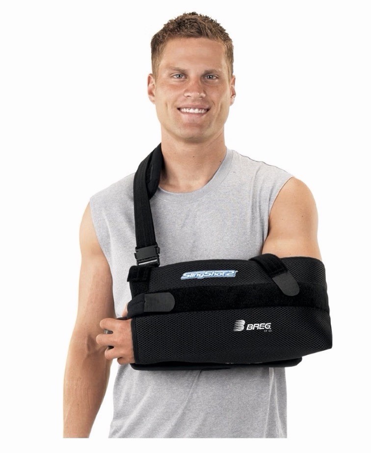 Breg Slingshot 2 Shoulder Brace With Regularly Node And Distribution Casing