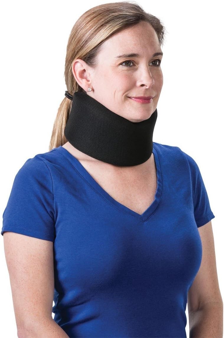 Soft Foam Cervical Collar Neck Support Brace, Helps Stabilize Vertebrae & Rel…