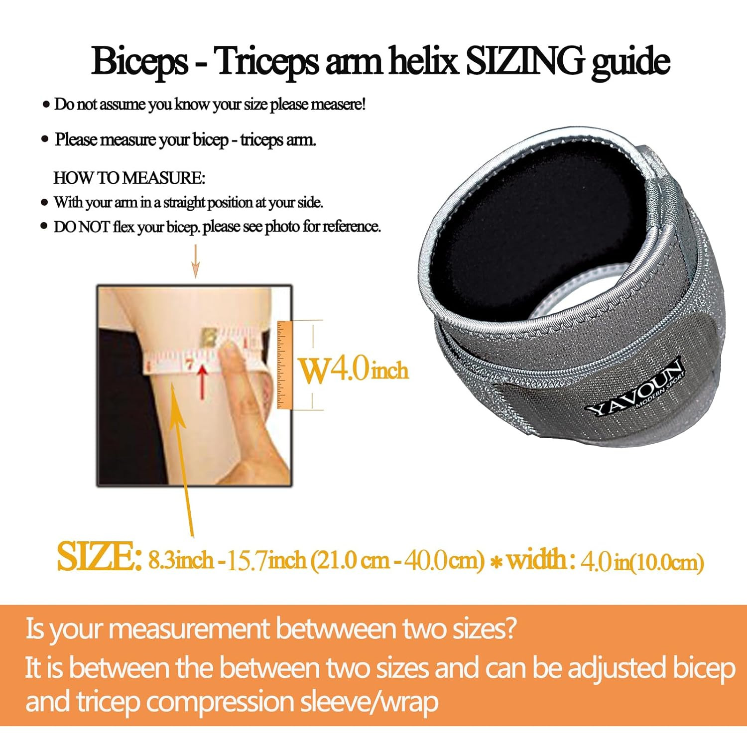 Bicep ＆ Tricep Compression Sleeve/Wrap – Tricep Tendonitis, Bicep Tendonitis – P