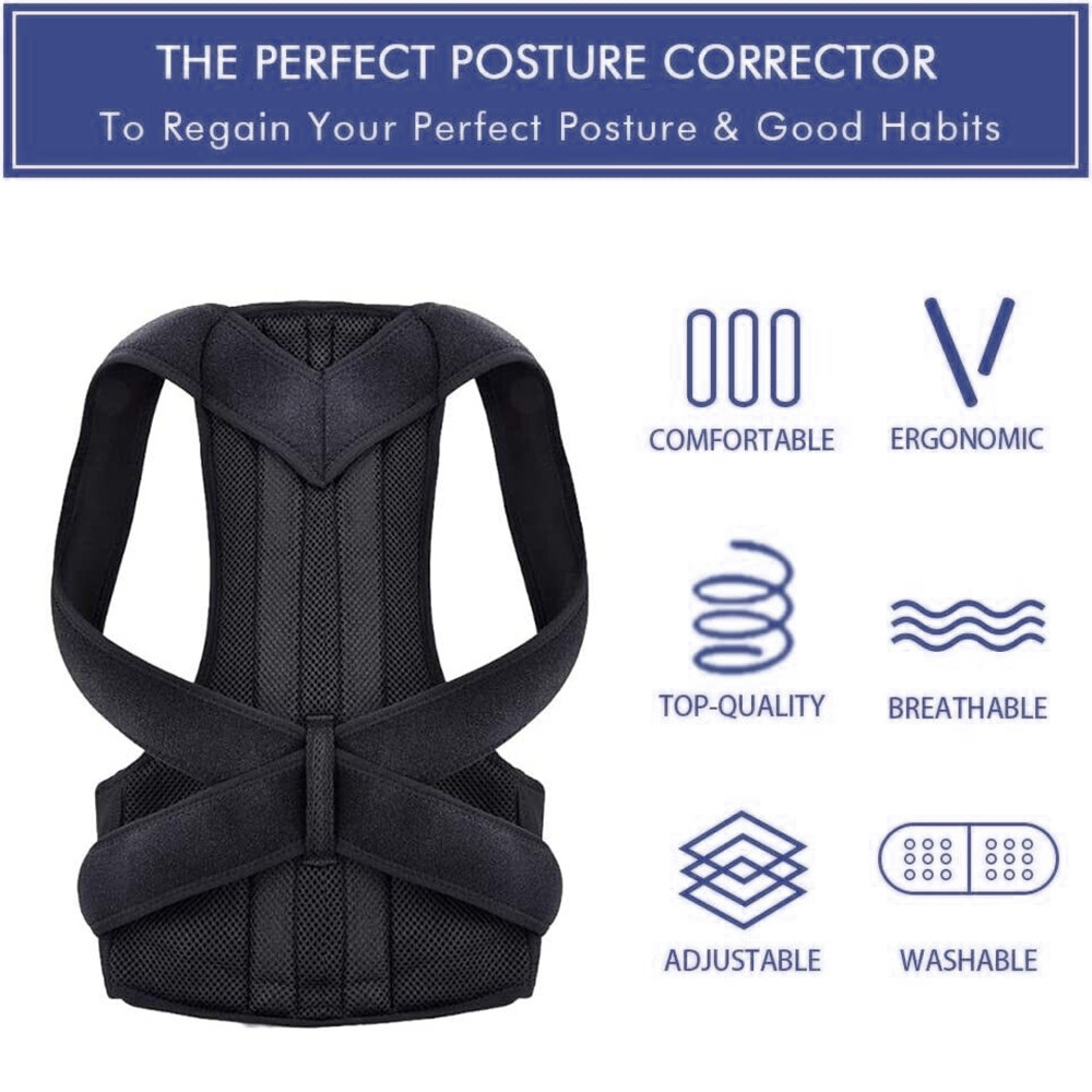 Back Support Belt Upright Back Support Belt Backs Lumbar Medical Adjustable