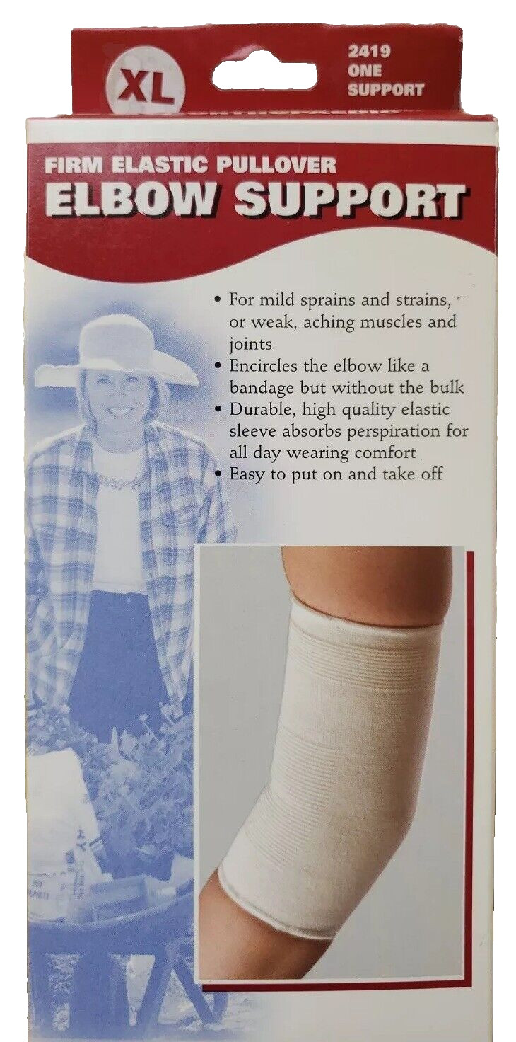 Elbow Support Firm Elastic Pullover OTC size XL NIB