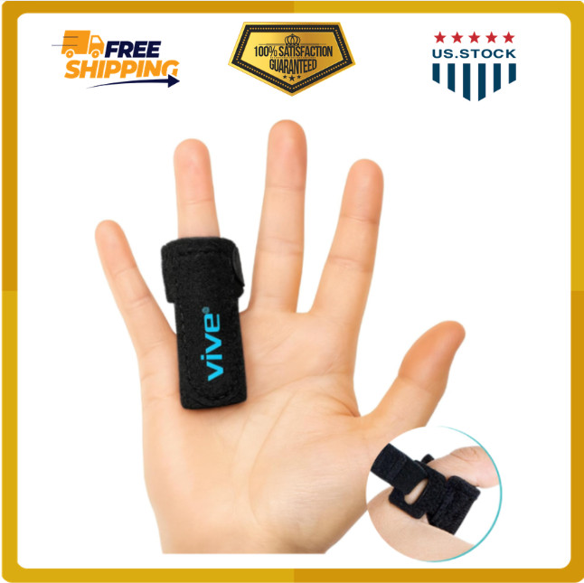 Vive Trigger Finger Splint – Support Brace for Middle, Ring, Index, Thumb