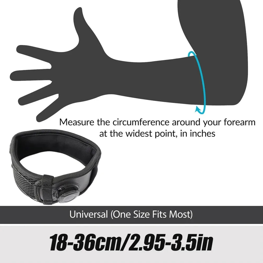 1PC Adjustable Knob Tennis Elbow Brace Strap For Tendonitis Elbow Relief For