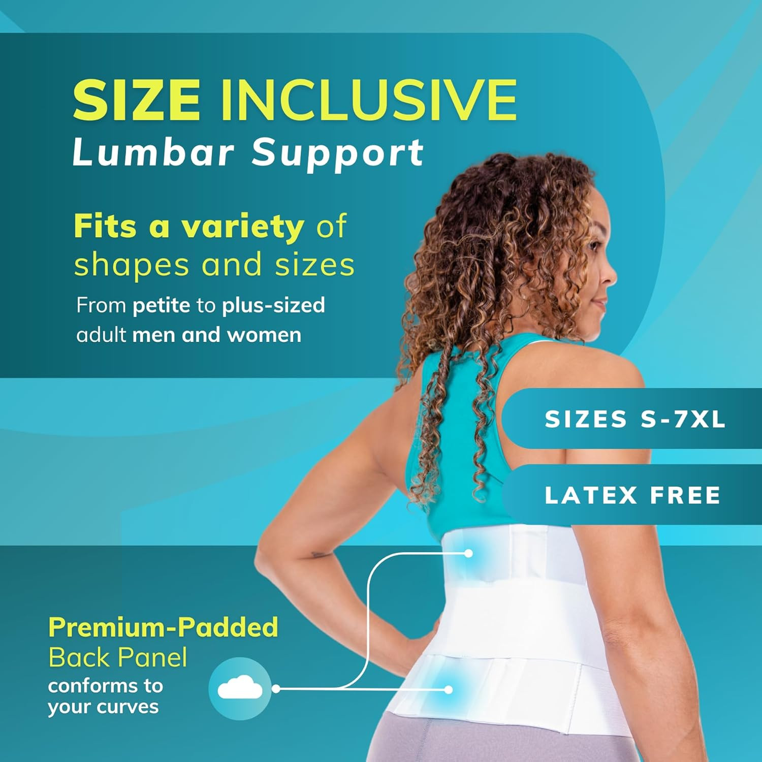 Braceability plus Size 3XL Bariatric Back Brace – XXXL Big and Tall Lumbar Suppo