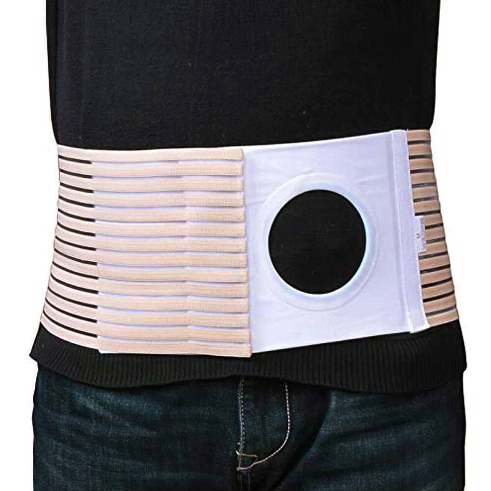 Medical Ostomy Belt Ostomy Hernia Support Abdominal Binder Brace Stoma