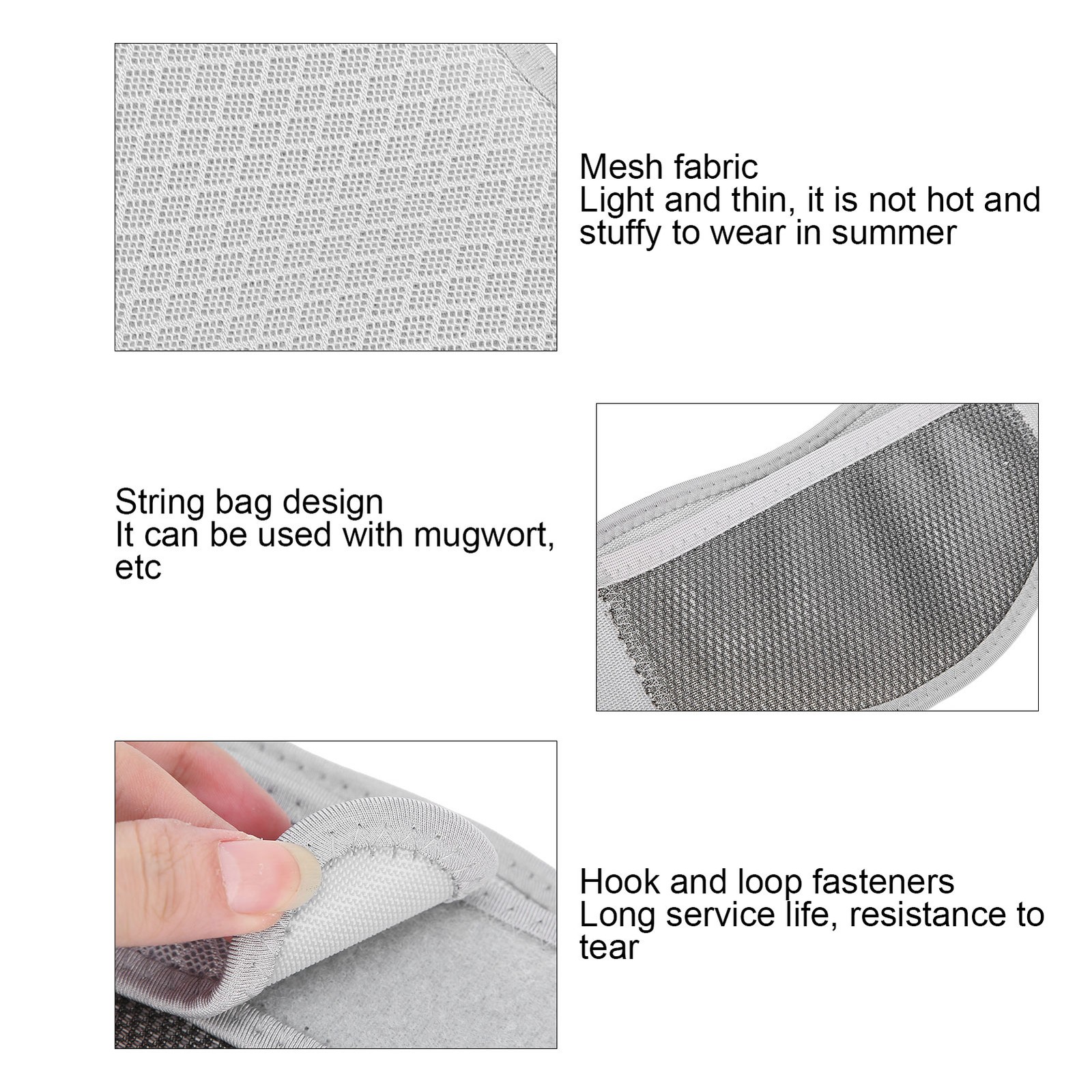Neck Brace Mesh Fabric Cervical Collar Guard for Pain Relief Moxibustion Care