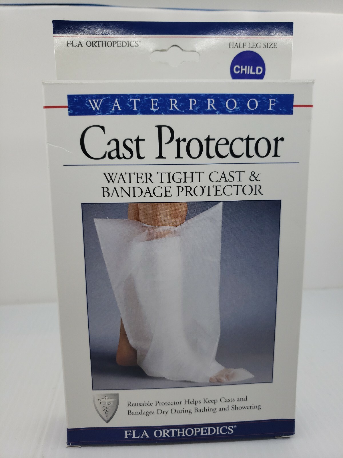 Fla Orthopedics Child Half Leg Waterproof Reusable Cast or Bandage Protector
