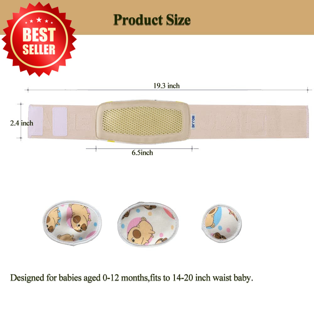 Baby Infant Umbilical Hernia Truss Support Abdominal Binder 15-20″ US