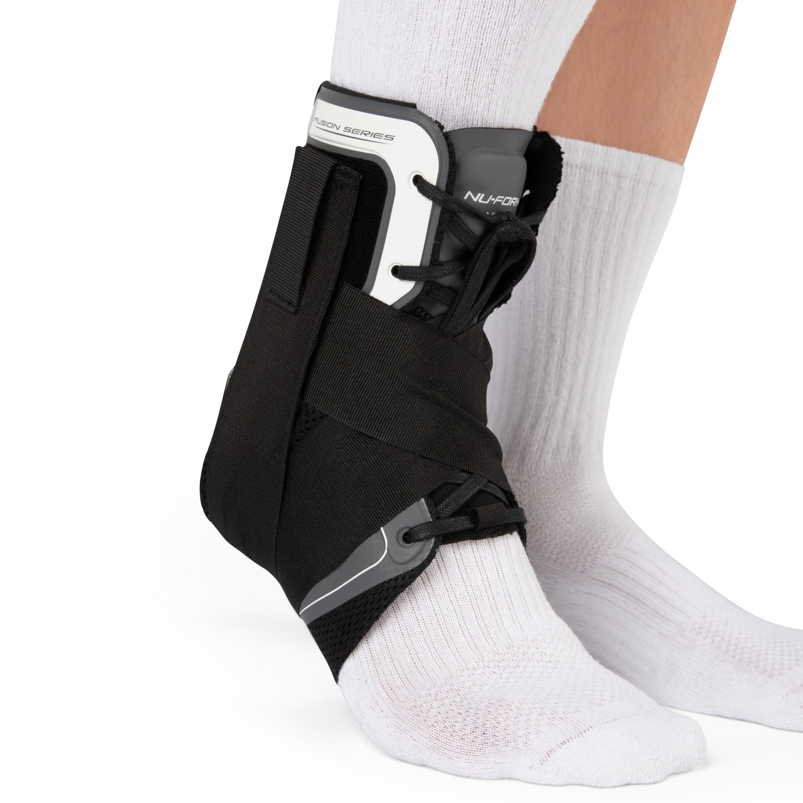 Low Profile Ankle Brace Stabilizer Compression Support for Sports Injury