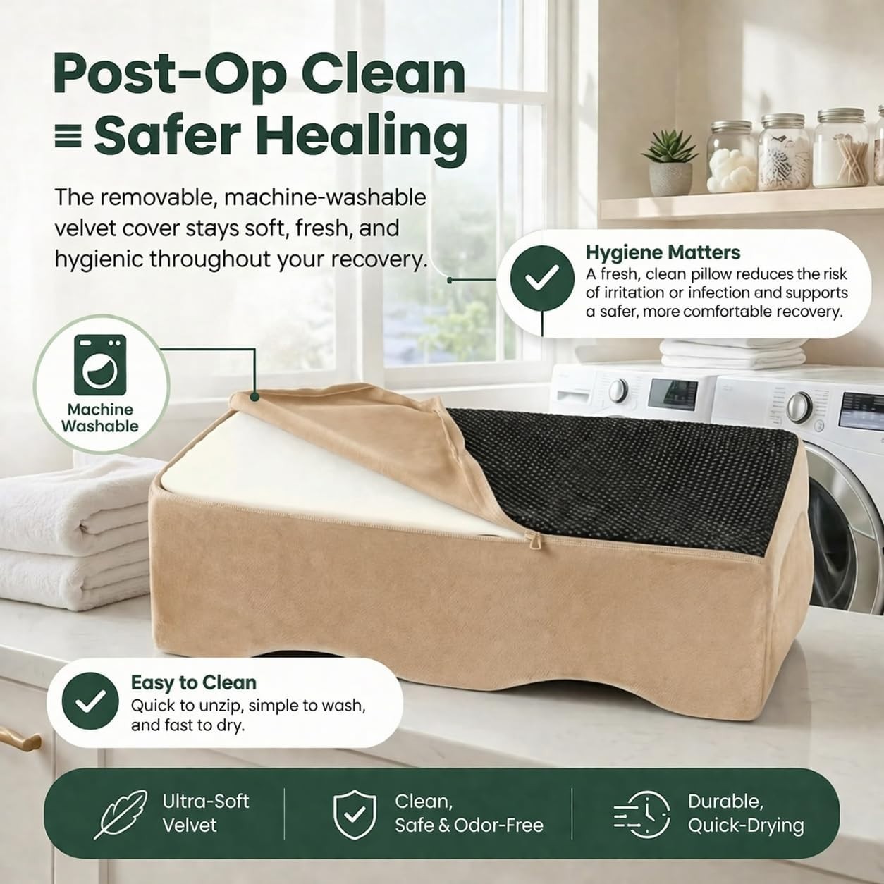 BBL Pillow After Surgery – Doctor-Recommended, Firm & Lightweight Sitting Cus…