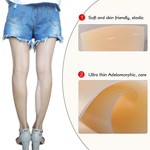 Yosoo Health Gear Adhesive Calf Pads, Soft Silicone Calf Corrector, 120g/Pair