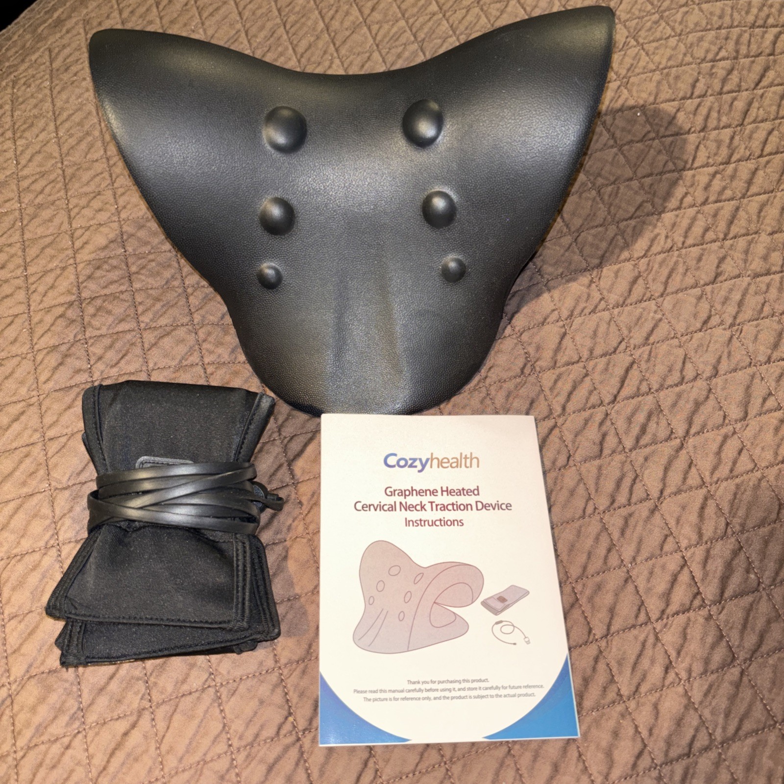 Cozy Health, Graphene Heated Cervical Neck Traction Device