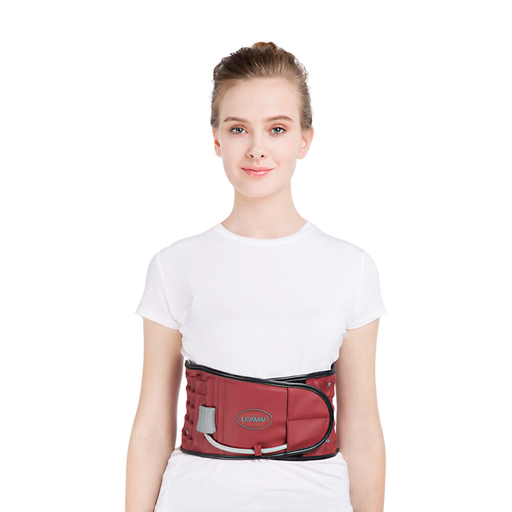LEAMAI-Decompression Back Belt, Bold Air Column Stronger Support for Your Back,