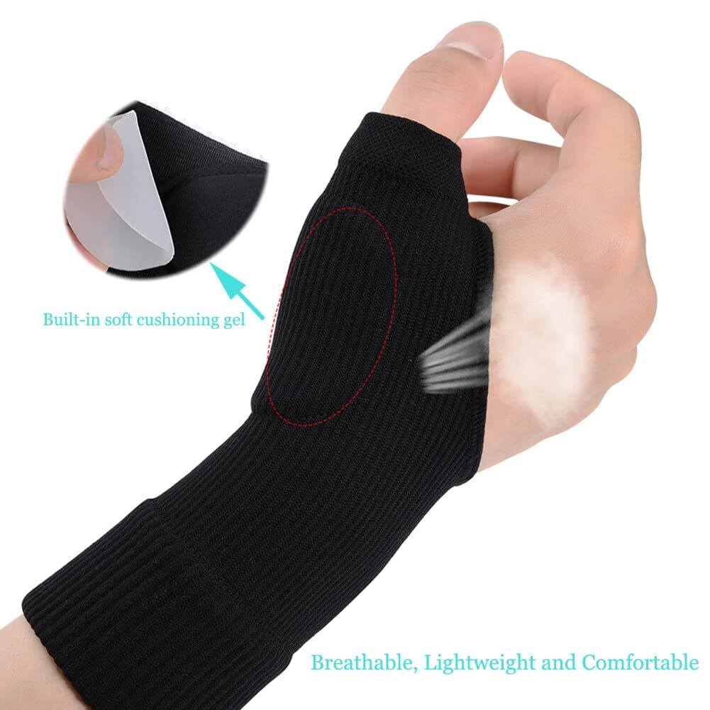 Compression Joint Care Gloves Thumb Support Wrist Brace Arthritis Pain Relief US