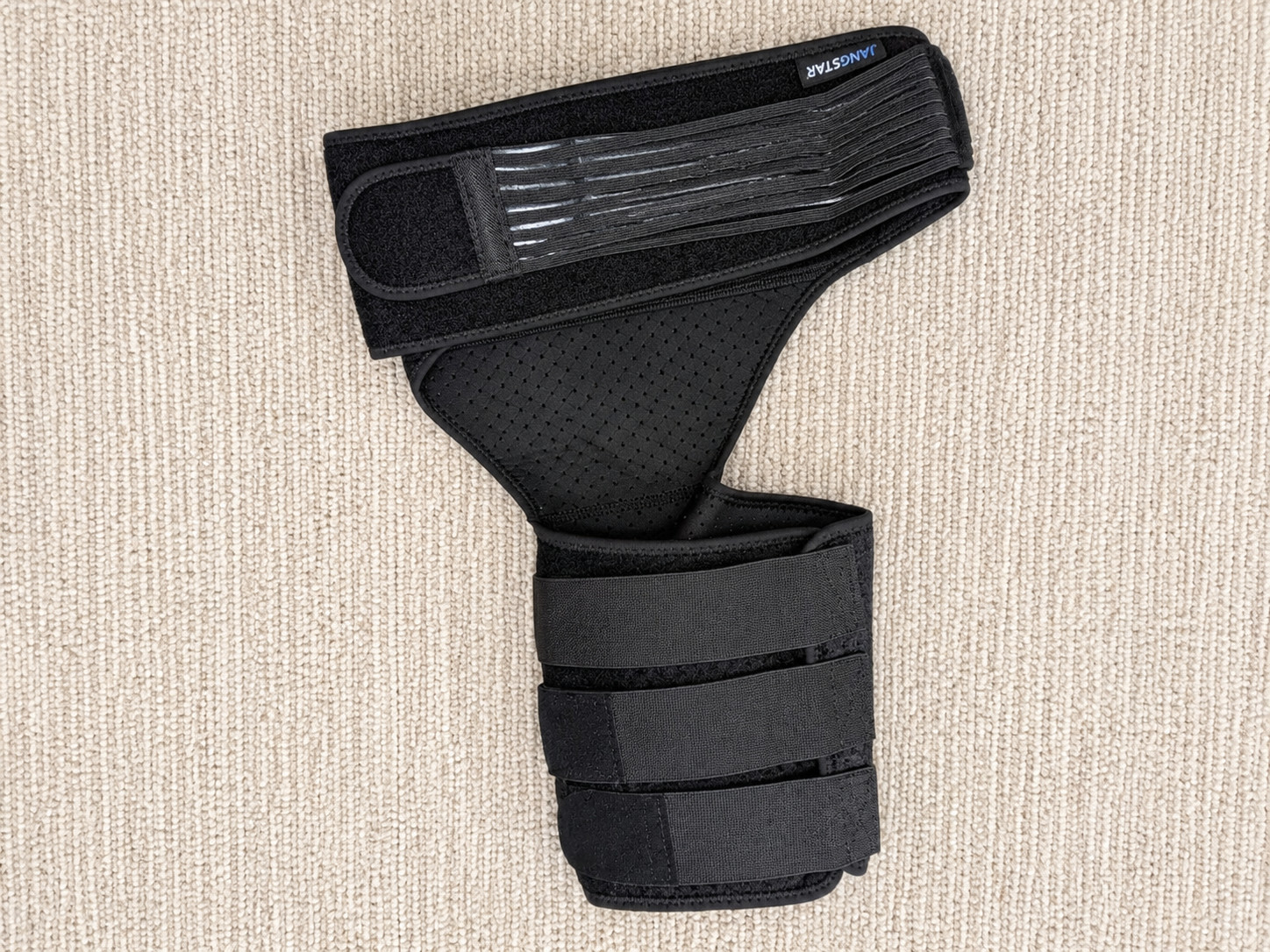 JANSTAR Back Brace Posture Corrector Shoulder Support Adjustable Black