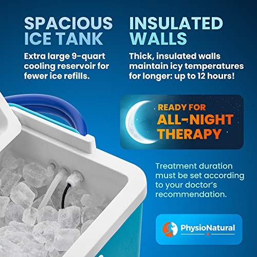 Cold Therapy Ice Machine for Knee Surgery Recovery – Programmable Continuous Cry