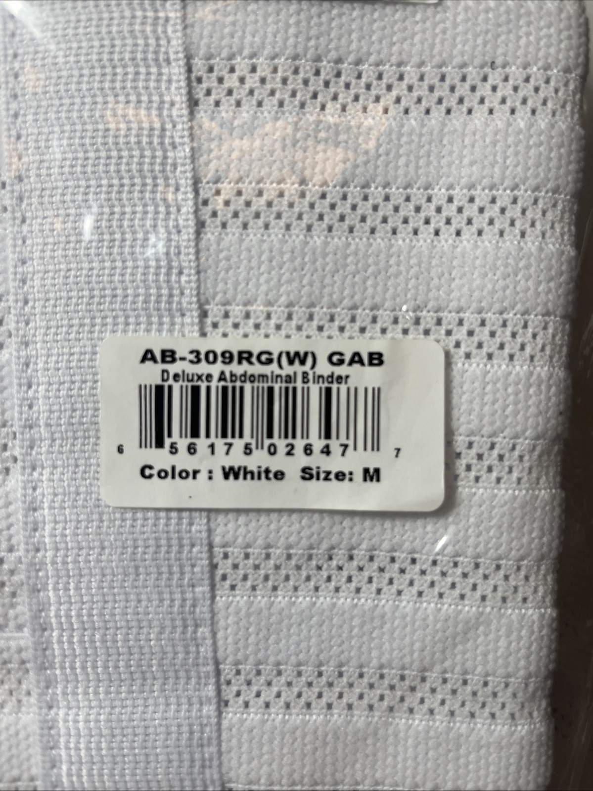 Gabrialla Abdominal &back Support Binder Unisex AB-309 Medium (Y31)